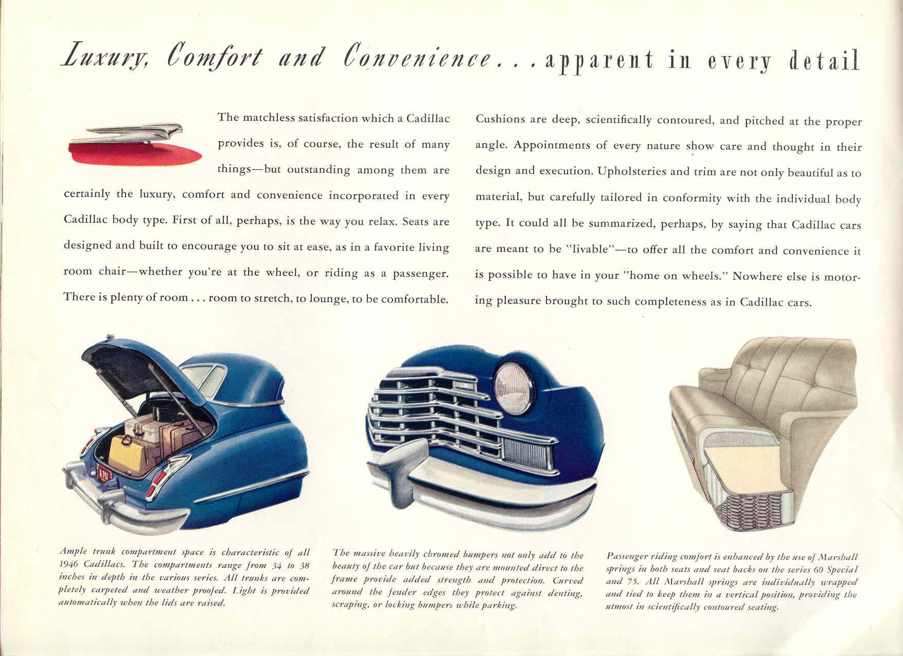 1946 Cadillac Brochure Page 21